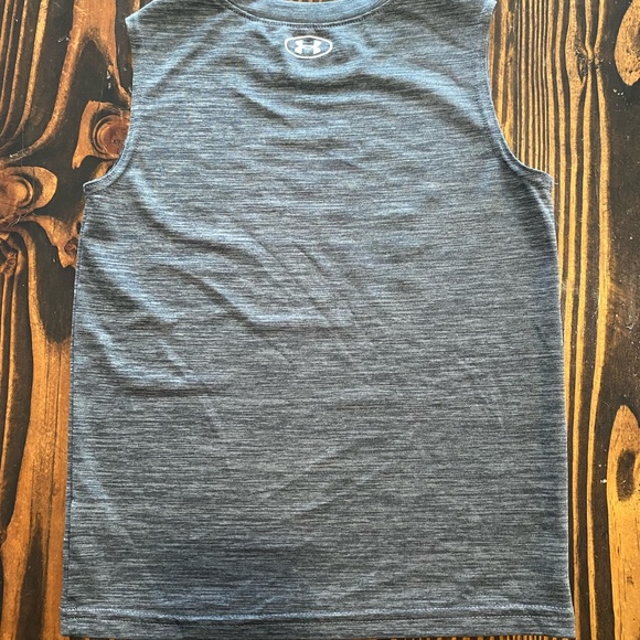 Under Armour Boys size 6 Gray Baseball Tank Top - Picture 6 of 7